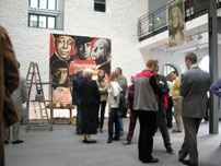 Eröffnung der Ausstellung am 17.10.2004 (Bild: Ricarda Grothey)